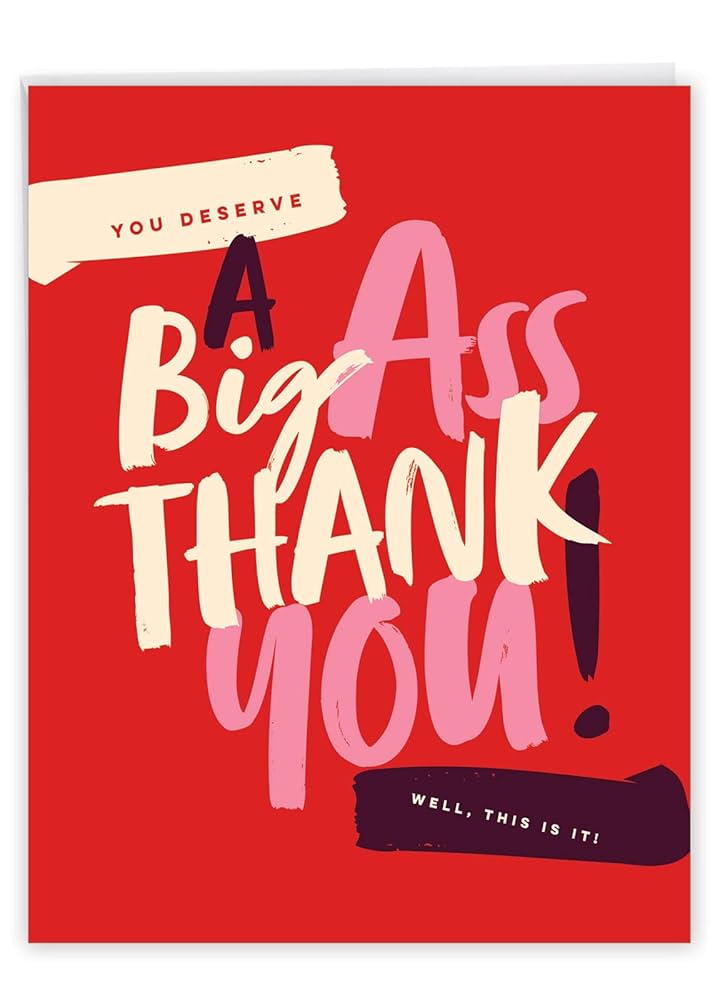 Thankyou！ Thank You So Much Burst Card – Ali's Wagon